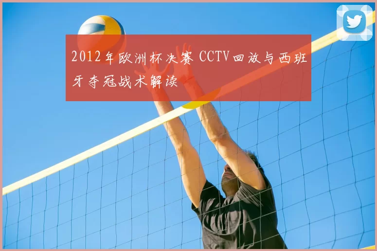 2012年欧洲杯决赛 CCTV回放与西班牙夺冠战术解读